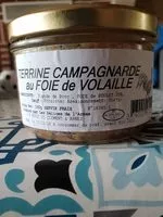 Mängden socker i Terrine campagnarde au foie de volaillle