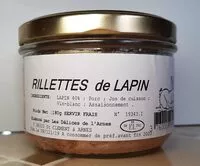 Mängden socker i RILLETTES DE LAPIN