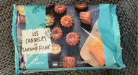 Mängden socker i Les cannelés au saumon fumée