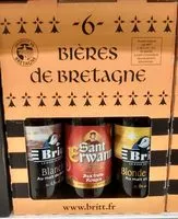 Mängden socker i "Pack 6X33CL Biere Britt &dremm. 5.53 °"