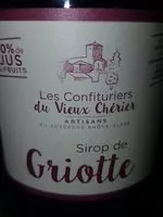 Mängden socker i Sirop de griotte