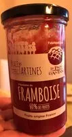 Mängden socker i Confiture Framboise