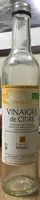 Mängden socker i Vinaigre de cidre