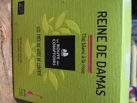 Mängden socker i Thé blanc a la rose