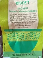 Mängden socker i Thé vert diges't