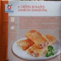 Mängden socker i 6 crêpes roulées jambon emmental