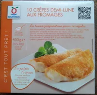 Mängden socker i 10 crêpes demi-lune aux fromages