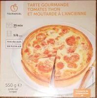 Mängden socker i Tarte gourmande tomates thon et moutarde à l'ancienne