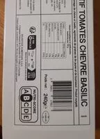 Mängden socker i Cake apéritif tomates chèvre basilic