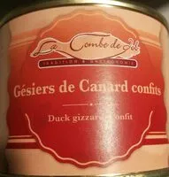 Mängden socker i Gésiers de canard confits