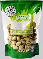 Mängden socker i Pistaches sans sel ajouté