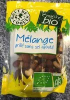 Mängden socker i Mélange graines et raisins sans sel bio