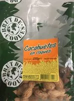 Mängden socker i Cacahuètes en coques