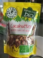 Mängden socker i Cacahuètes grillées sans sel ajouté bio