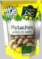 Mängden socker i Pistaches grillées sans Sel ajouté