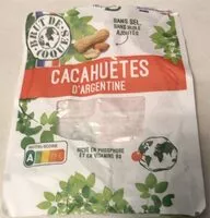 Mängden socker i Cacahuètes d’argentine
