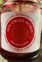 Mängden socker i Nos cerises noires généreuses