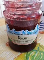 Mängden socker i Confiture artisanale extra des Pyrénées FRAISE