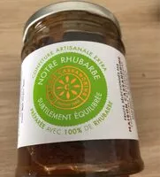 Mängden socker i Confiture de rhubarbe