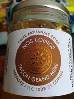 Mängden socker i Gelée artisanale extra de coings