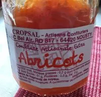 Mängden socker i Confiture artisanale extra Abricots