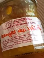 Mängden socker i Marmelade orange au whisky