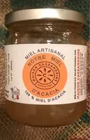 Mängden socker i Notre miel d'acacia