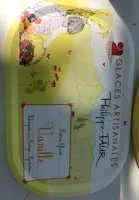 Mängden socker i Philippe faur Crème glacée vanille bourbon Le bac de 750