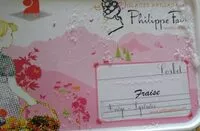 Mängden socker i Sorbet fraise