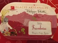 Mängden socker i Glace Artisanale Française - Framboise