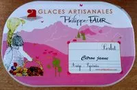 Mängden socker i Sorbet citron jaune