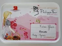 Mängden socker i Crème glacée à la violette