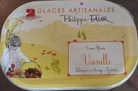 Mängden socker i Glace artisanale à la vanille