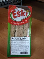 Mängden socker i Poulet Rôti pain complet