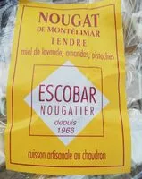 Mängden socker i Nougat de Montelimar