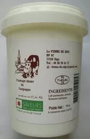 Mängden socker i Fromage blanc de campagne (6% MG)