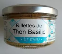 Mängden socker i Rillettes de thon basilic