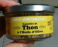 Mängden socker i Émiettés de thon à l'huile d'olive