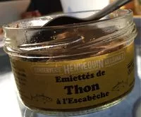 Mängden socker i Emiétté de thon à l'escabèche , 140g