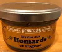 Mängden socker i Terrine aux homards et cognac