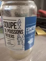 Mängden socker i Soupe de poissons entiers