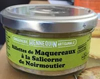 Mängden socker i Rillette de Maquereau à la Salicorne de Noirmoutier