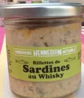 Mängden socker i Rillettes de Sardines au Whisky