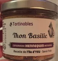 Mängden socker i Tartinables Thon Basilic