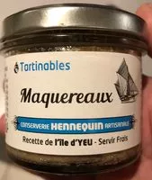 Mängden socker i Tartinables maquereaux