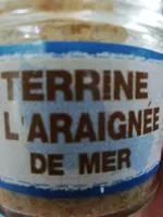 Mängden socker i Terrine à l'araignée de mer