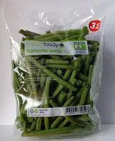 Mängden socker i haricots Verts Fins (fraiche découpe micro-ondable)
