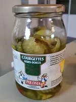 Mängden socker i Courgettes aigres-douces