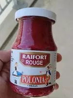 Mängden socker i Polonia Raifort Rouge