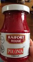 Mängden socker i Raifort Rouge